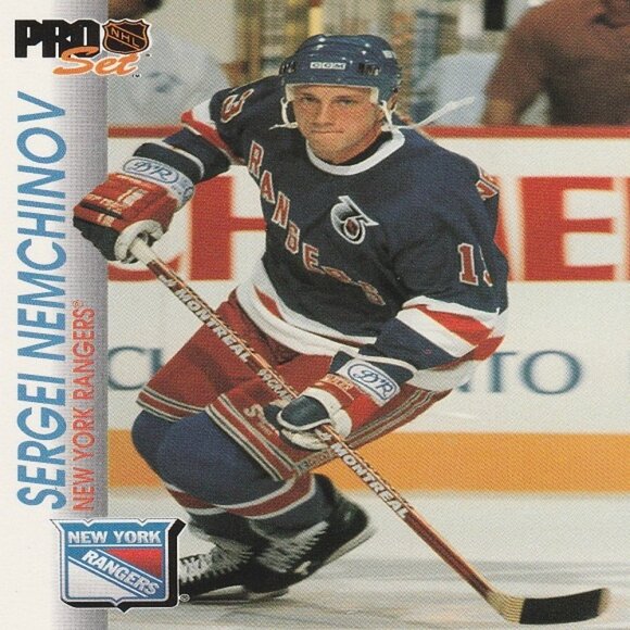 Sergei Nemchinov Hockey Card Collection - Picture 3 of 3